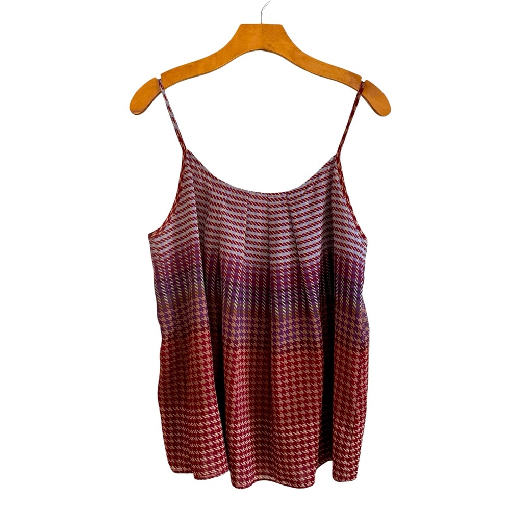 Cabi #555 Houndstooth Lined Adjustable Straps Cam… - image 2